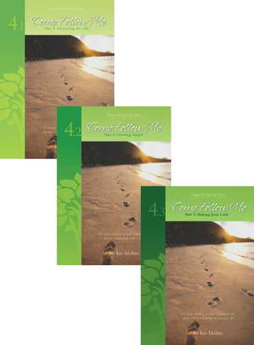 Discipleship Series Come Follow Me - 3 Volume Set - Omega Discipleship Ministries